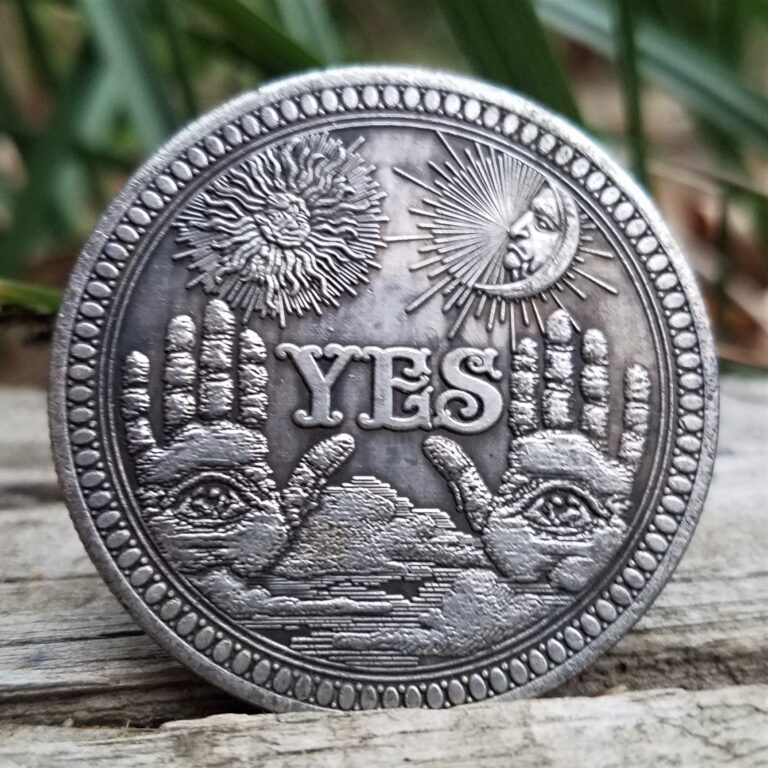 Yes/No Decision Making Medallion. You Can Flip for it! - Image 11