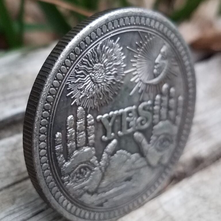 Yes/No Decision Making Medallion. You Can Flip for it! - Image 10