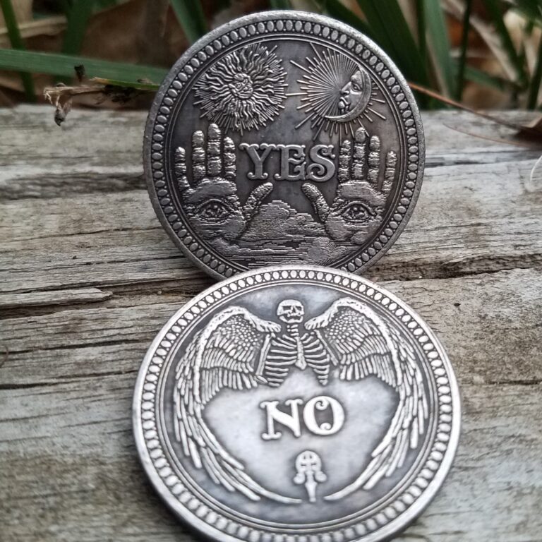 Yes/No Decision Making Medallion. You Can Flip for it! - Image 8