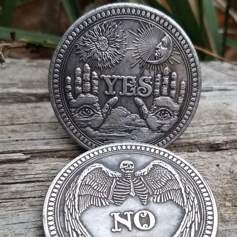 Yes/No Decision Making Medallion. You Can Flip for it! - Image 7