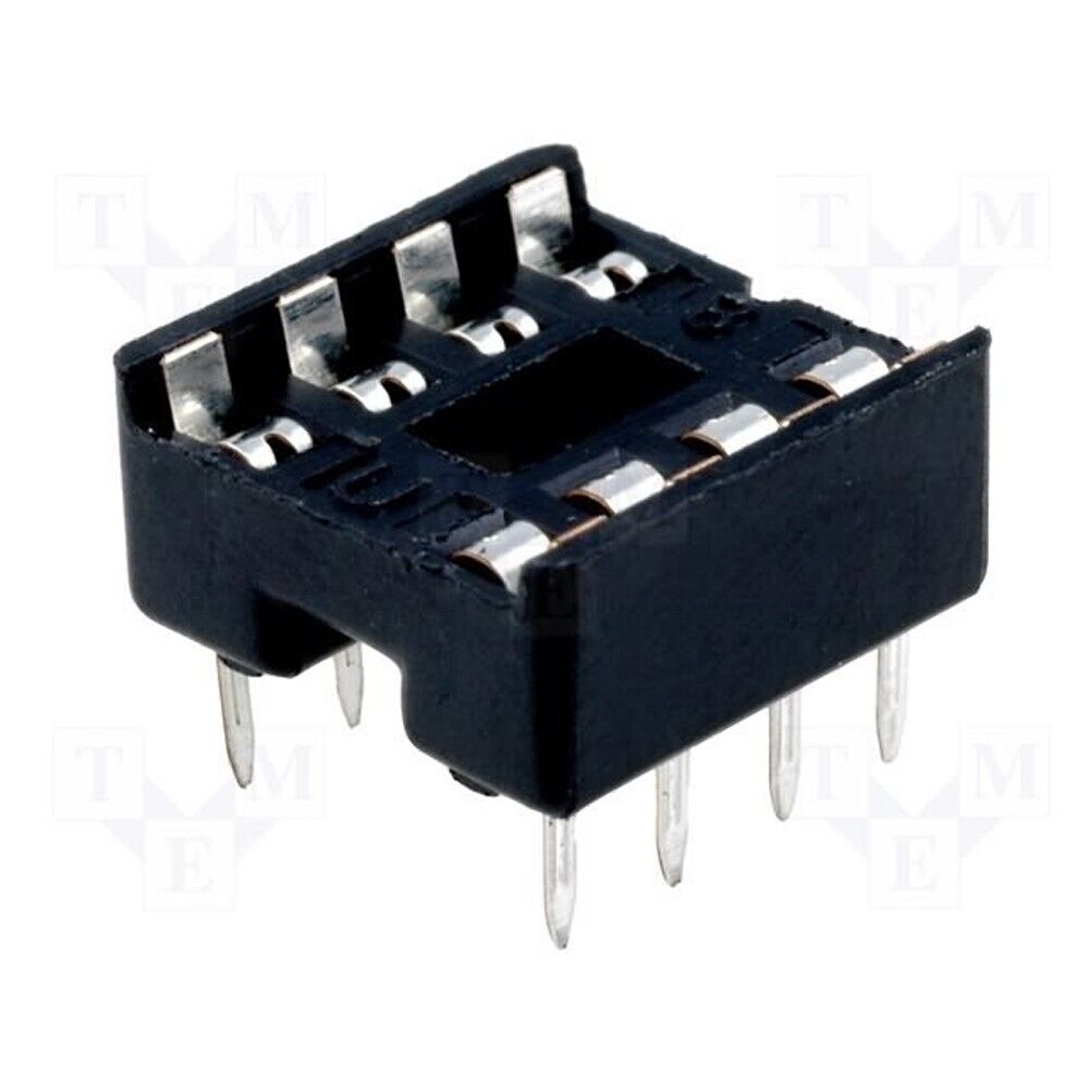 4 Pcs NE555 Timer IC 555 Chip & 4 Pcs DIP-8 Sockets | Bundle | US Ship