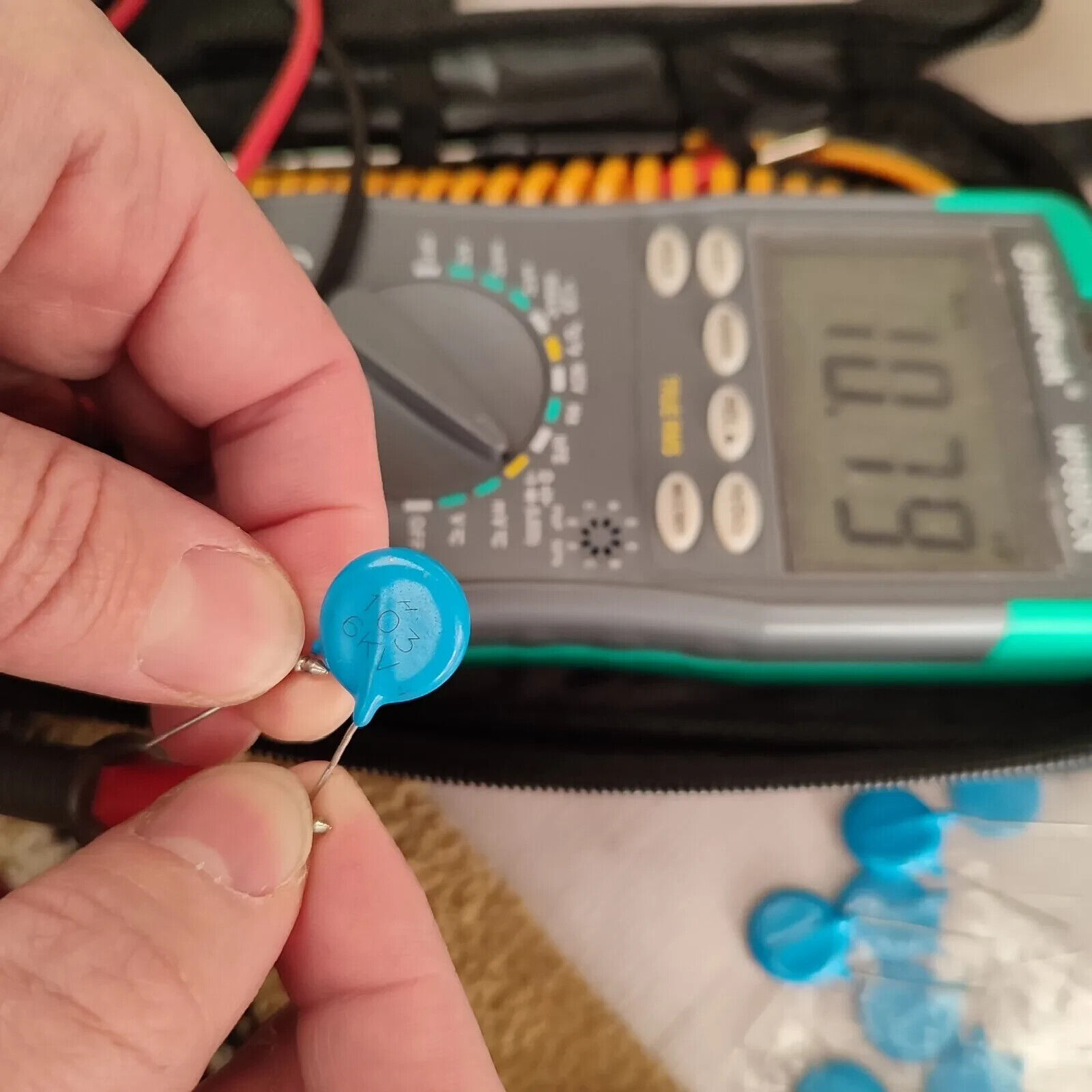 100 Pcs | 561 .56nF .00056uF 560pF 1KV High Voltage Ceramic Capacitor | US SHIP