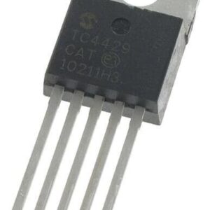 TC4429 FET Driver 55nS On/55nS Off 1 outputs 6A Inverting TO-220-5 | US Ship
