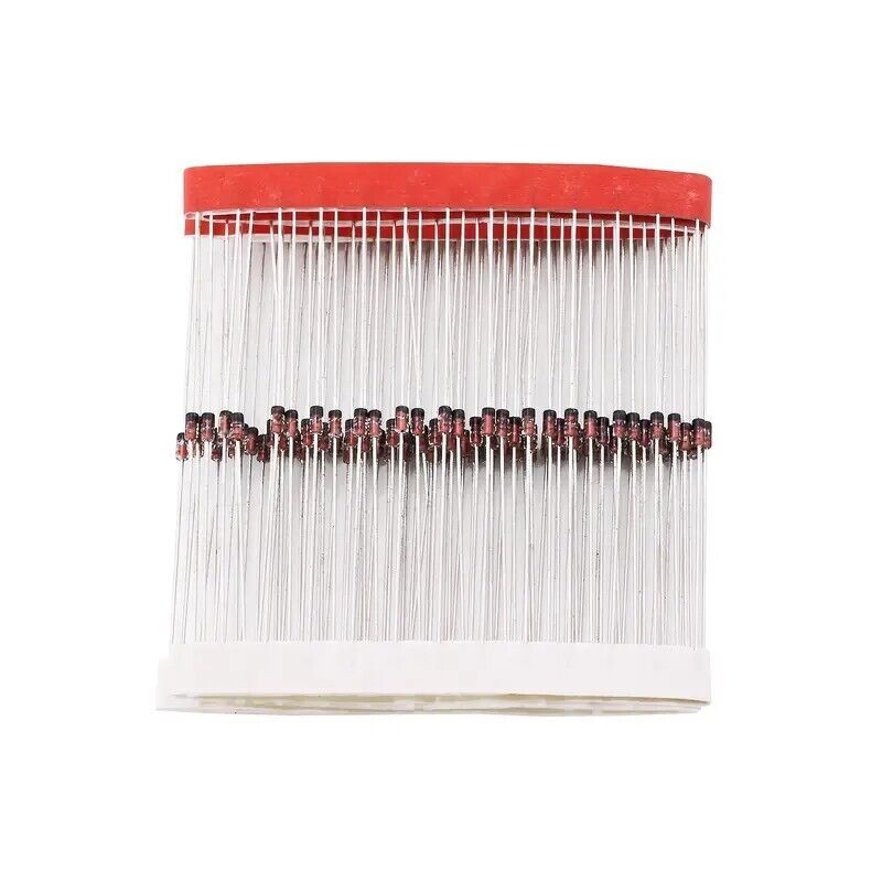 100 Pcs 1N4148 100v Fast Switching Glass Diode 1N914 | DO-35 Axial | US Ship
