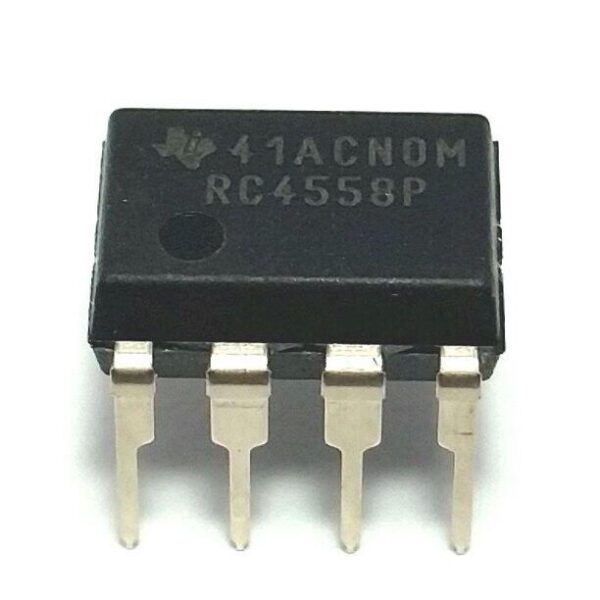4 Pieces | RC4558P 4558 Dual Operational Amplifier DIP-8 | FAST US Ship