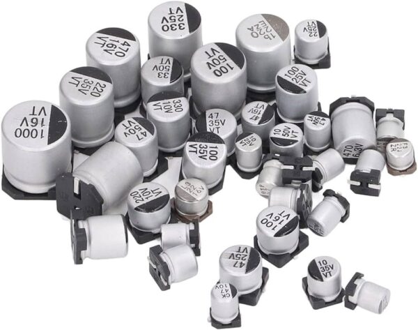 5 Pcs 6.3~50V SMD Aluminium Electrolytic Capacitor 1~1000uF | You Pick | US Ship