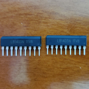 LB1403N (2 pieces) | New Sanyo | Level Meter Chip | 9 Pin SIP | US Ship